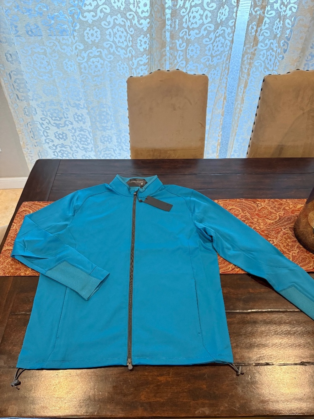 Greyson Men's XL Salamander Sequoia Full Zip Jacket MSRP $220